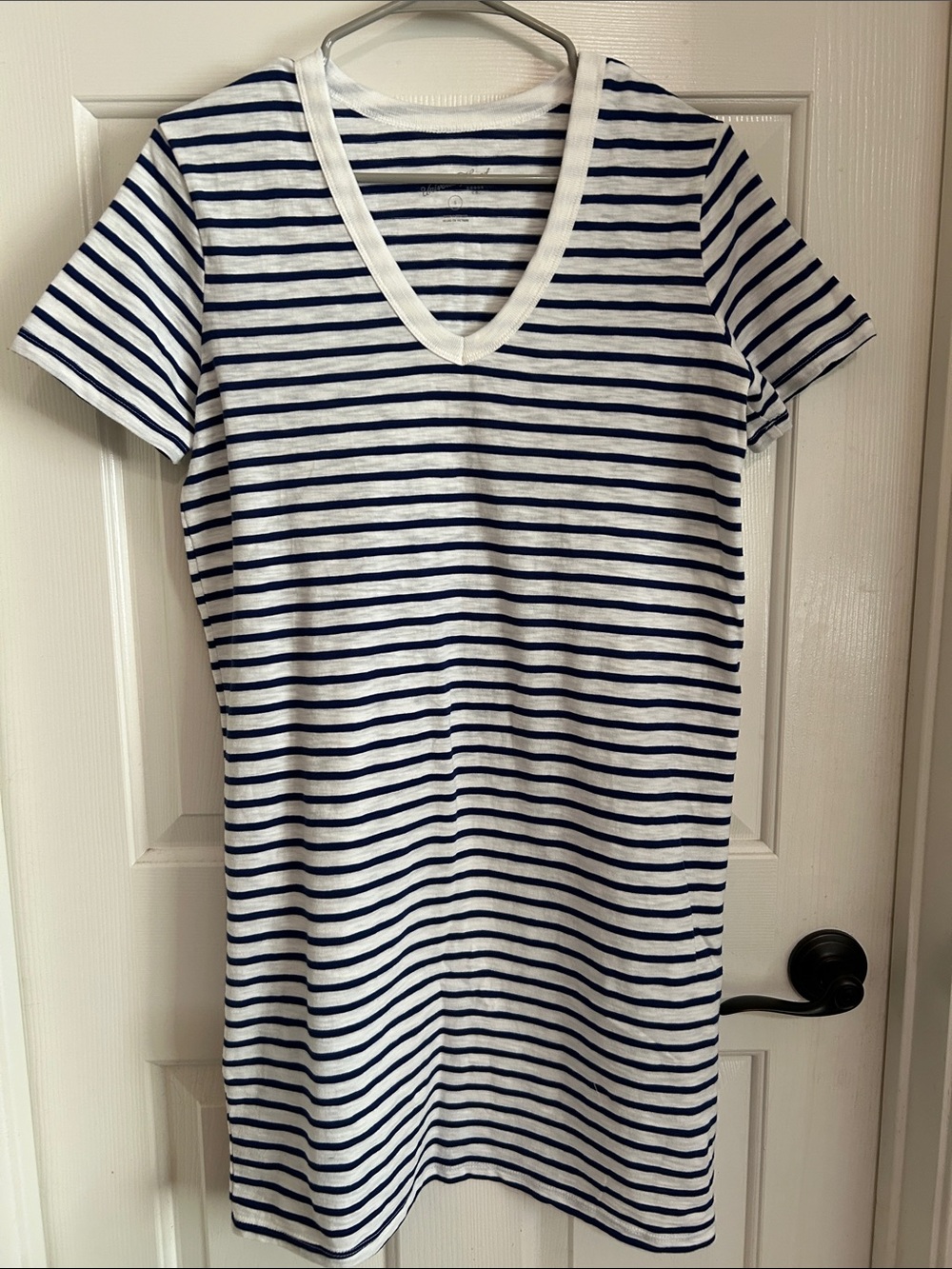 Universal Thread Striped V-Neck Tee Dress